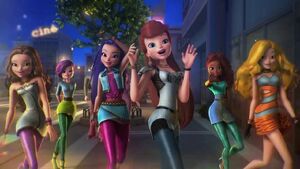 The Winx in Gardenia.