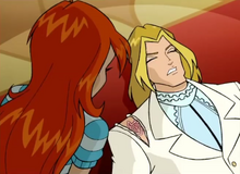 winx club bloom and sky kiss