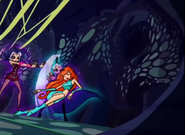Winx Club All on X: (2/2) and sees the Trix, making their grand  entrance. Icy breaks the news to her, the flame in this room is not the  Dragon Flame, it is