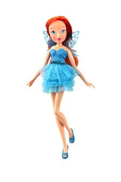 Witty Toys Winx Club Friends Forever Flora Fate Barbie Doll Toy figure  Mattel