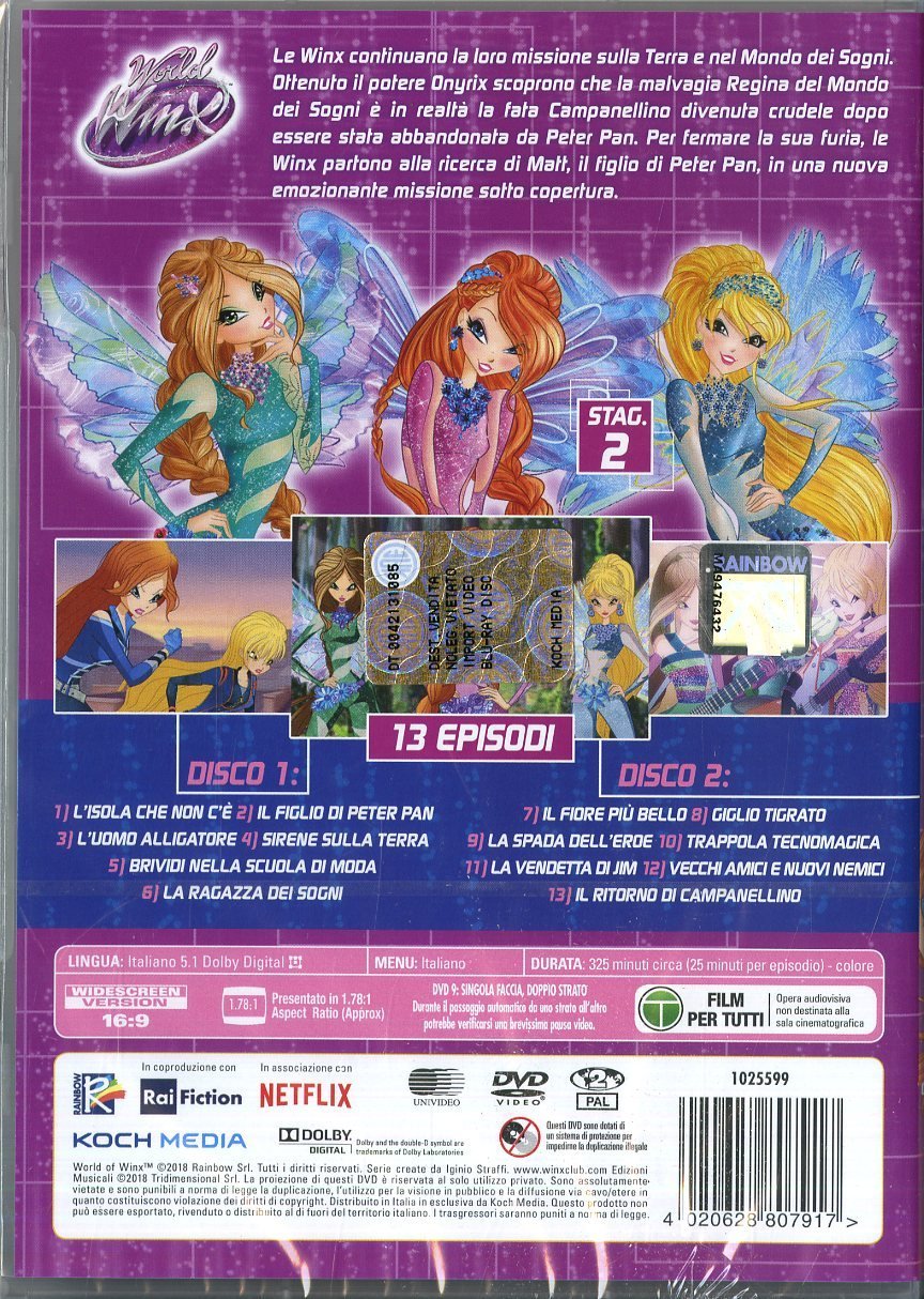 World of Winx: Season 2 (2 DVD) | Winx Club Wiki | Fandom
