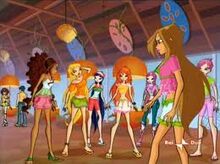 Frutty music bar et les winx