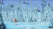 Encuentro entre Icy y Flora.