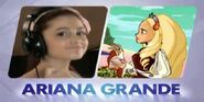 Ariana Grande hace la voz de la Princesa Diaspro