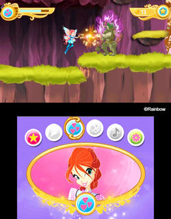 Screenshot of Winx Club: Saving Alfea (Nintendo DS, 2014) - MobyGames
