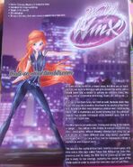 A preview of the World of Winx plot inside of the book.