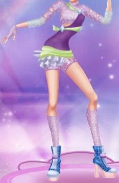 sachin and babi light blue dress Winx Club: The Magic is Back Nintendo Switch main image 0