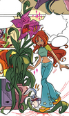 Winx Club Comic Chapter 1 page 18 - Flora's Talking Plant -1