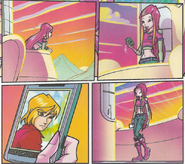 Roxy staring at a picture of her crush on her phone. (Issue 82)