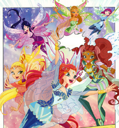 The Winx's Bloomix in Issue 124: Attack of the Centaurs.