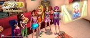 As Winx em 3D.