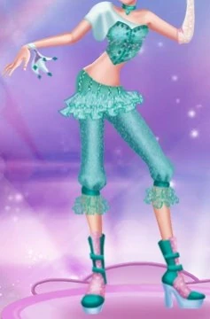 sachin and babi light blue dress Stella/Outfits/Winx Club | Winx Club Wiki main image 1