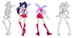 Musa - Magic Winx - Long Hair - Concept Art