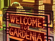 Cartel de Gardenia en la Primera Temporada