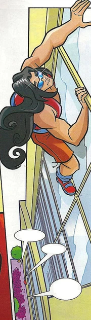 Jordan scaling a skyscraper?!