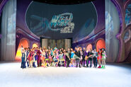 November 2008, Winx On Ice premiere in Milan