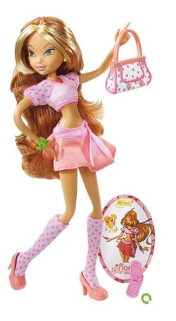 Winx flora doll discount