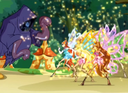 The Winx gearing up to restore their size.