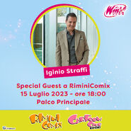 July 15, 2023: RiminiComix Interview