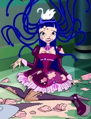 Chimera wird von ihrem eigenen Zauber getroffen.