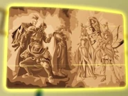 Morgana, die Feenkönigin, stellte sich mit ihren Großfeen den Hexern, doch sie unterlagen.