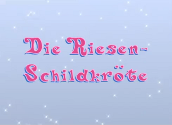 Die Riesenschildkröte