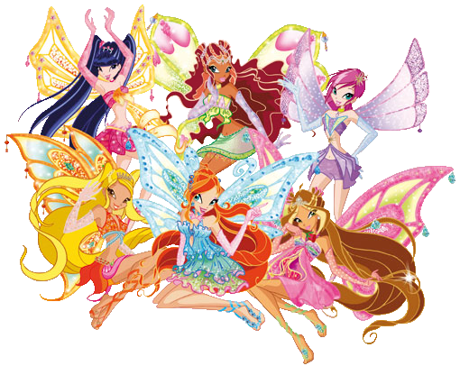 o Clube das Winx -aniversário (convite Digital)