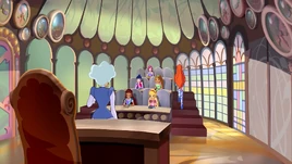 Винкс на уроке хрономагии в Часовой комнате фей 523