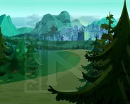 Дорога, ведущая к городу