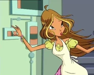 Флора выключает вентилятор