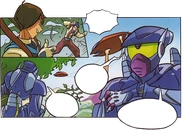 Докладывает об успешном саботаже