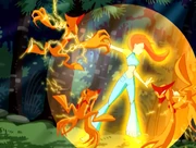 Блум откидывает монстров