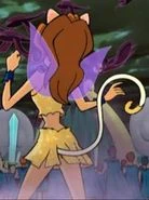 Несса сзади