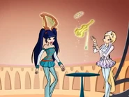 Галатея с музыкальными инструментами