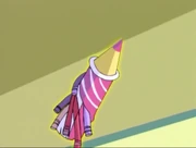 Стелла соединяет карандаши