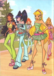 Винкс в саду Алфеи