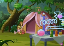 Флора в походе