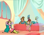 319 Винкс слушают новостной выпуск