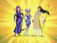 С Фарагондой и Гриффин в молодости