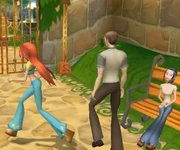 Winx Club the Game Блум, Мия и Микаэль
