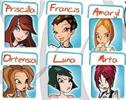 Присцилла Францис Амарил Ортенсия Луна Мирта