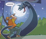 №103 Серебряная лиса нападает на рабочего