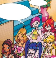 Винкс идут на конференцию