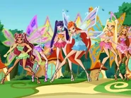 Винкс в поселении Пикси