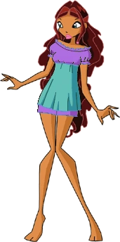 sachin and babi light blue dress Cosplay Layla Winx