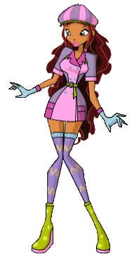 sachin and babi light blue dress Winx Club Costume Layla main image 0