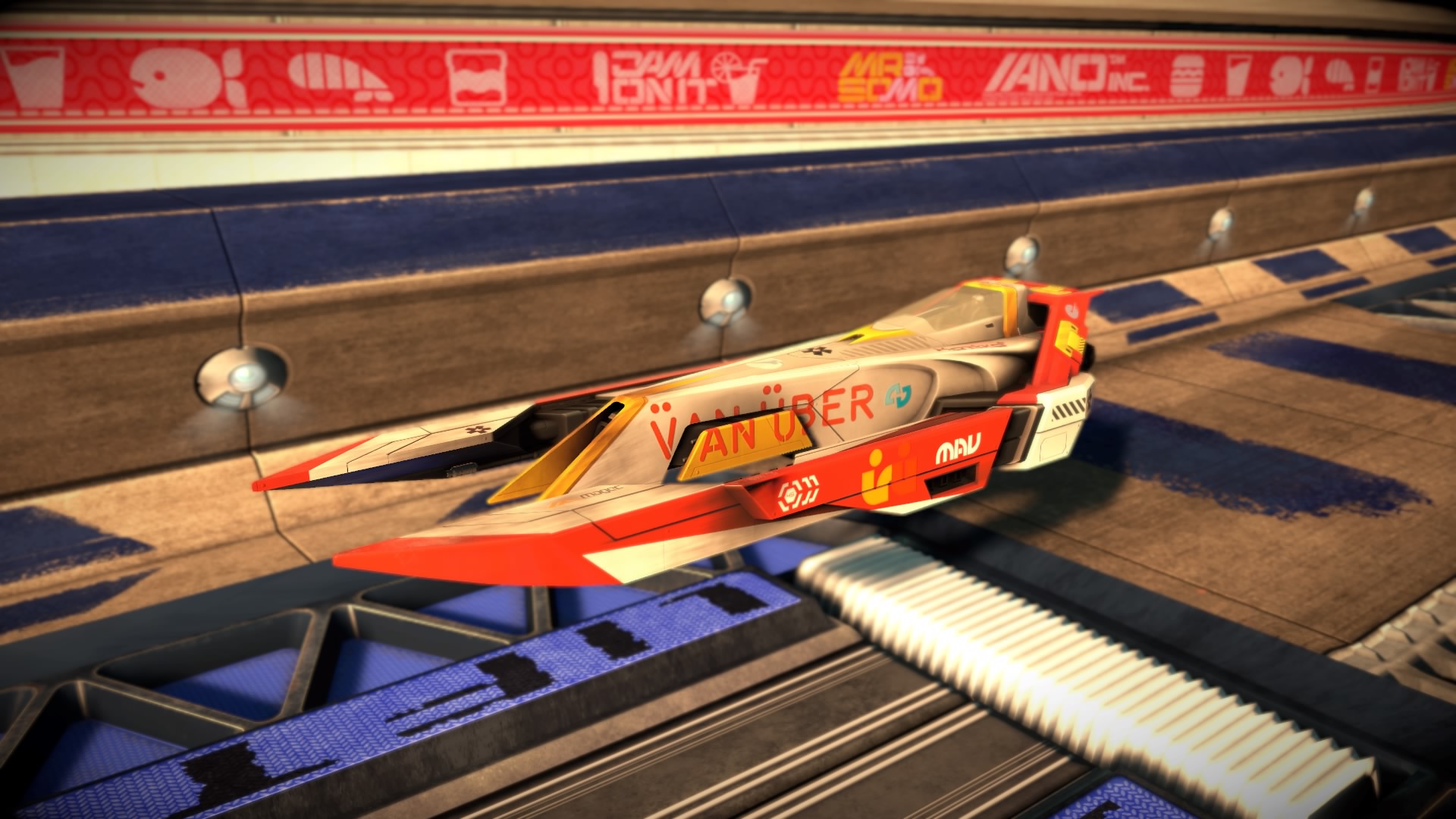 wipeout omega collection van uber