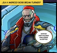 Brian Turner's first appearance