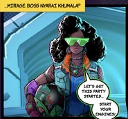 Nyarai Khumala's first appearance