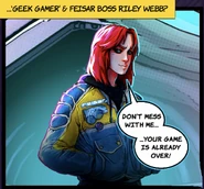 Riley Webb's first appearance